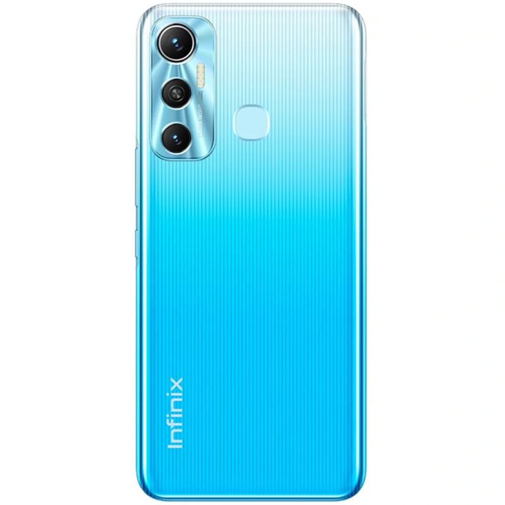 Смартфон Infinix HOT 11 6/128GB Silver Wave EU