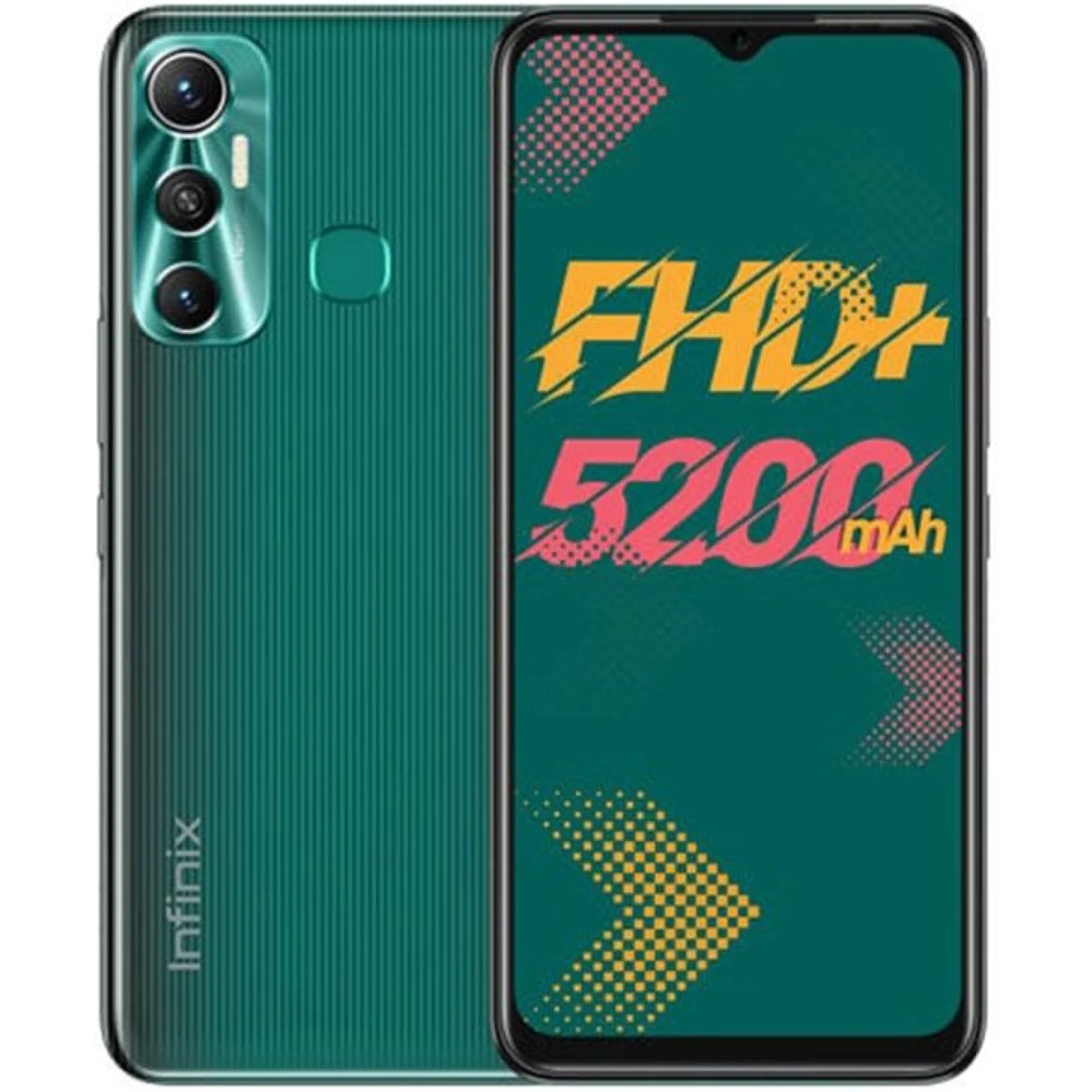 Смартфон Infinix HOT 11 6/128GB Emerald Green EU