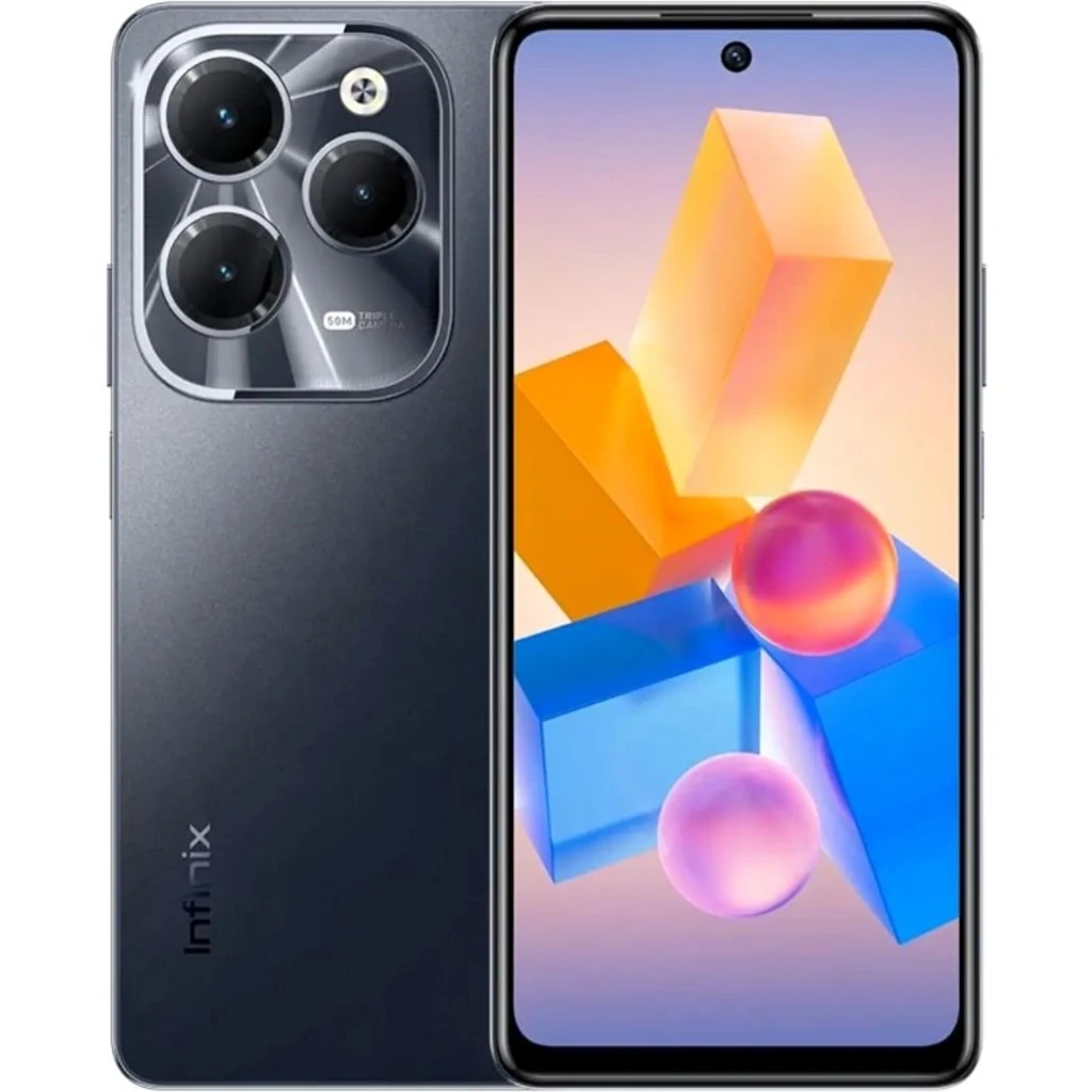 Смартфон Infinix HOT 40 8/256GB Starlit Black UA