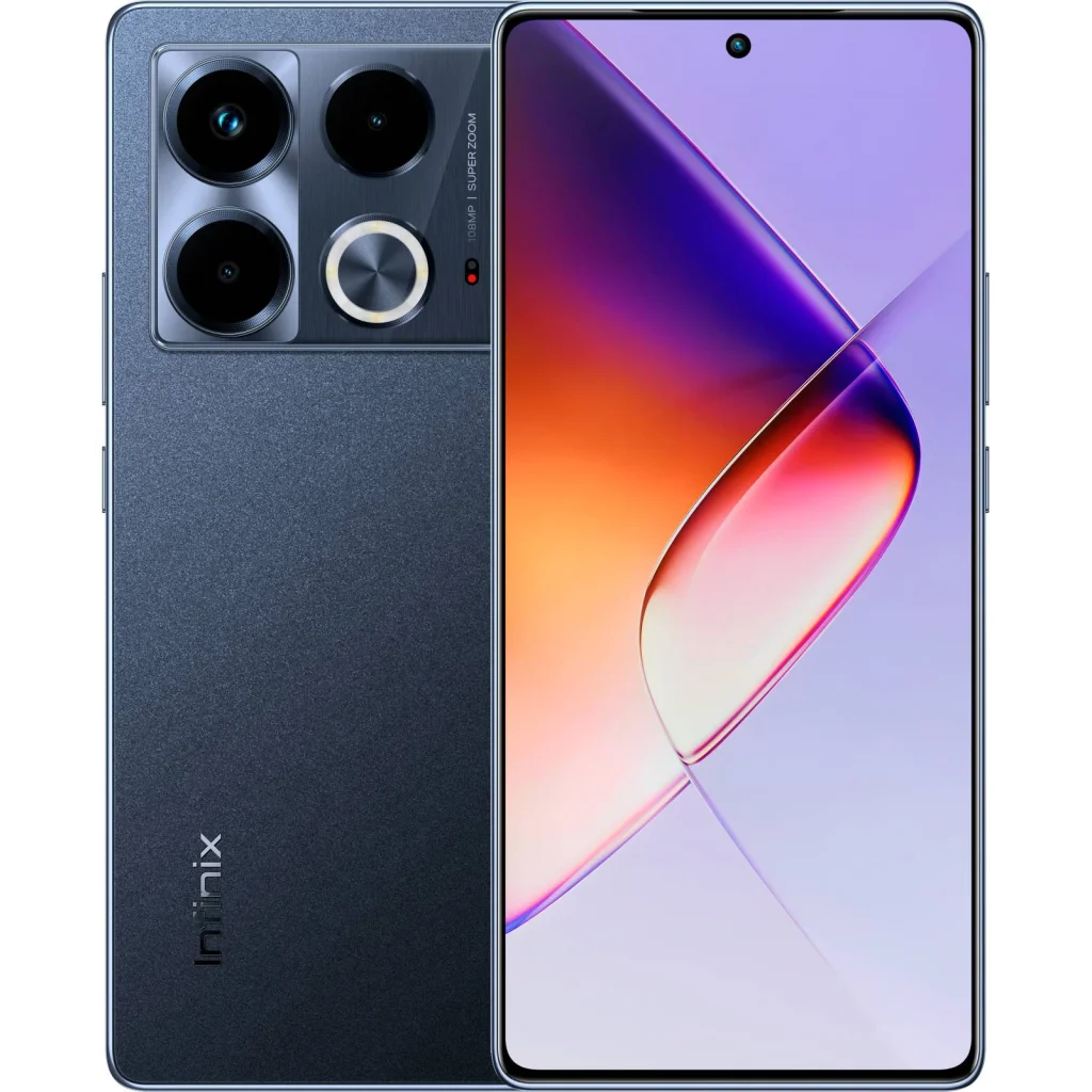 Смартфон Infinix Note 40 8/256GB Obsidian Black UA