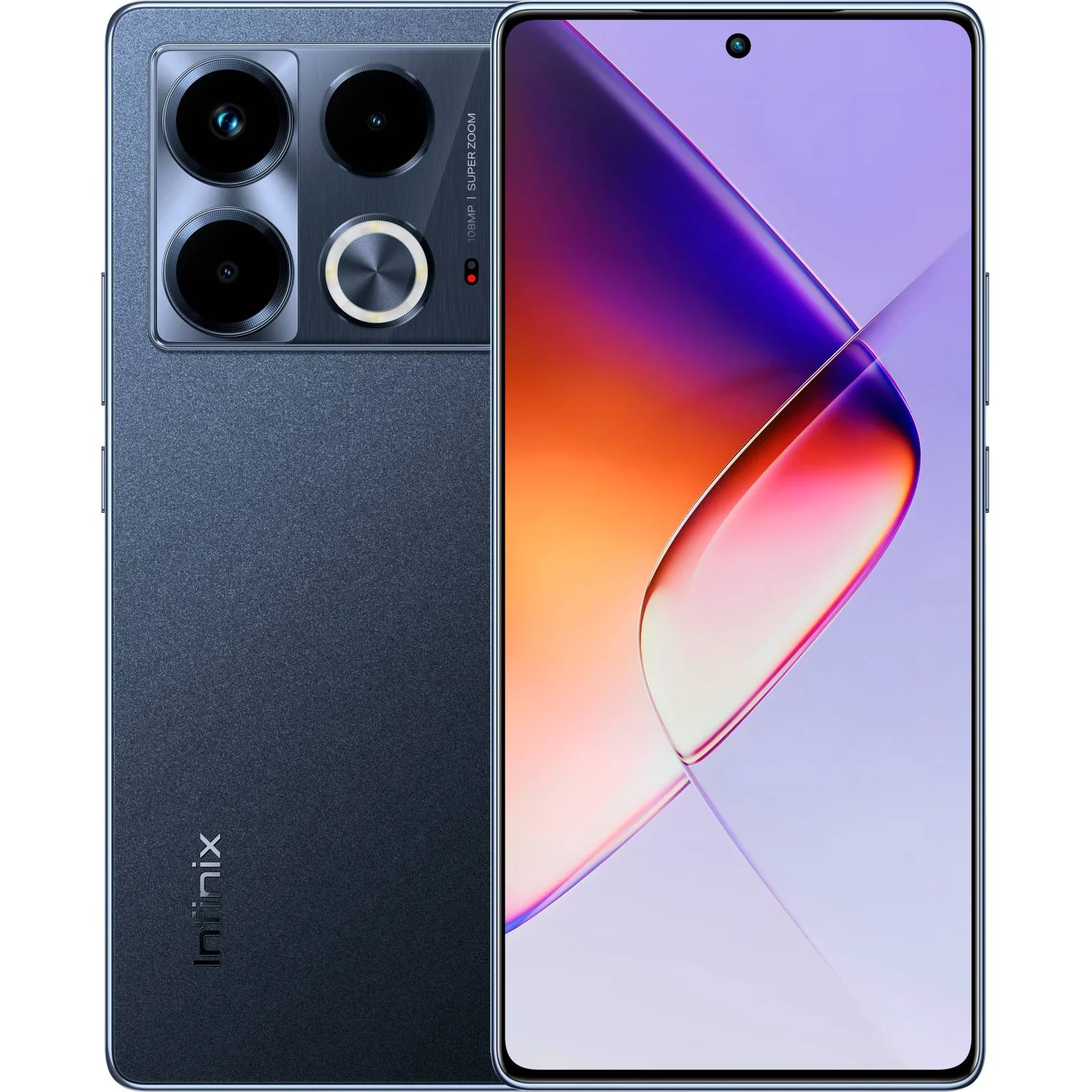Смартфон Infinix Note 40 8/256GB Obsidian Black UA