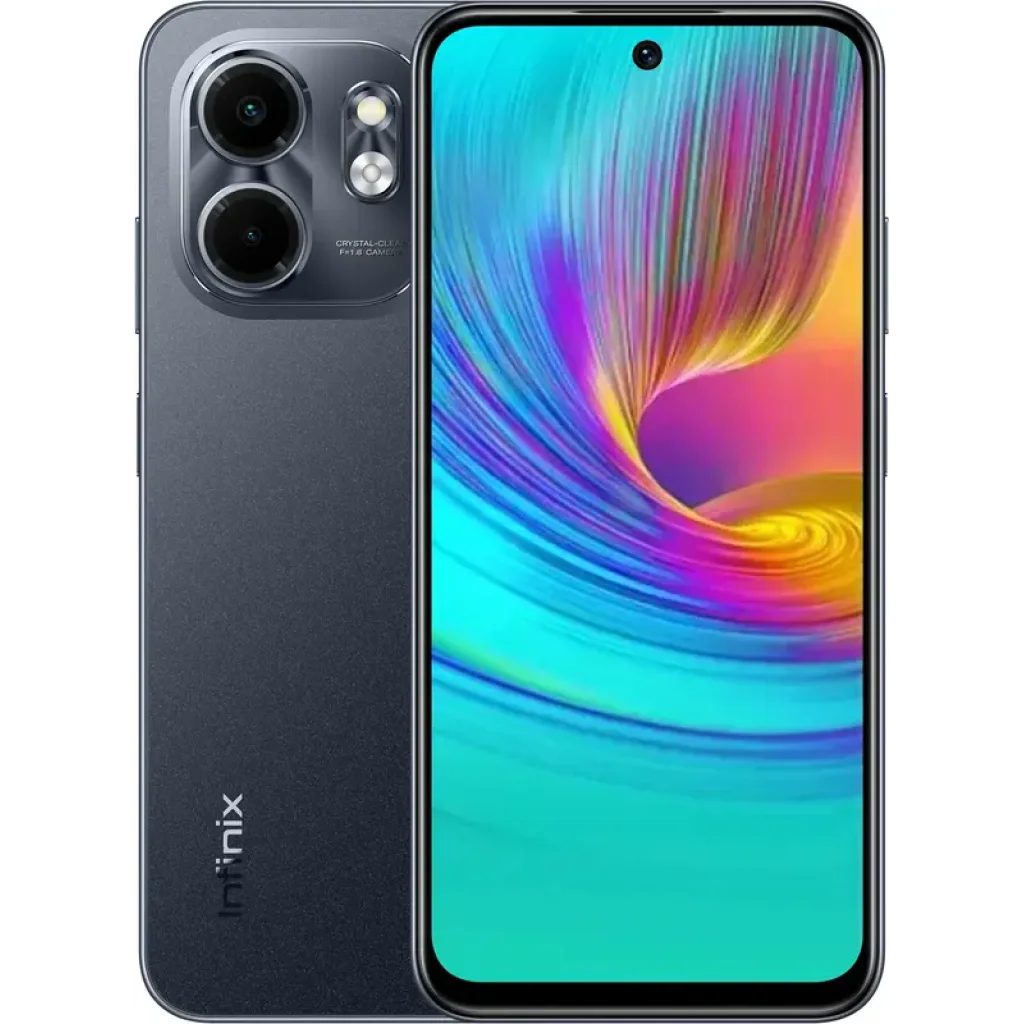 Смартфон Infinix Smart 9 4/128GB Metallic Black UA