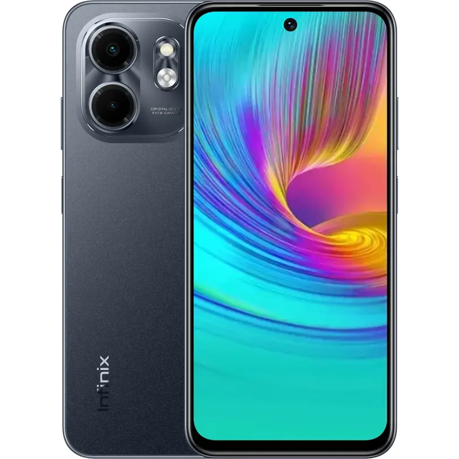 Смартфон Infinix Smart 9 4/128GB Metallic Black UA