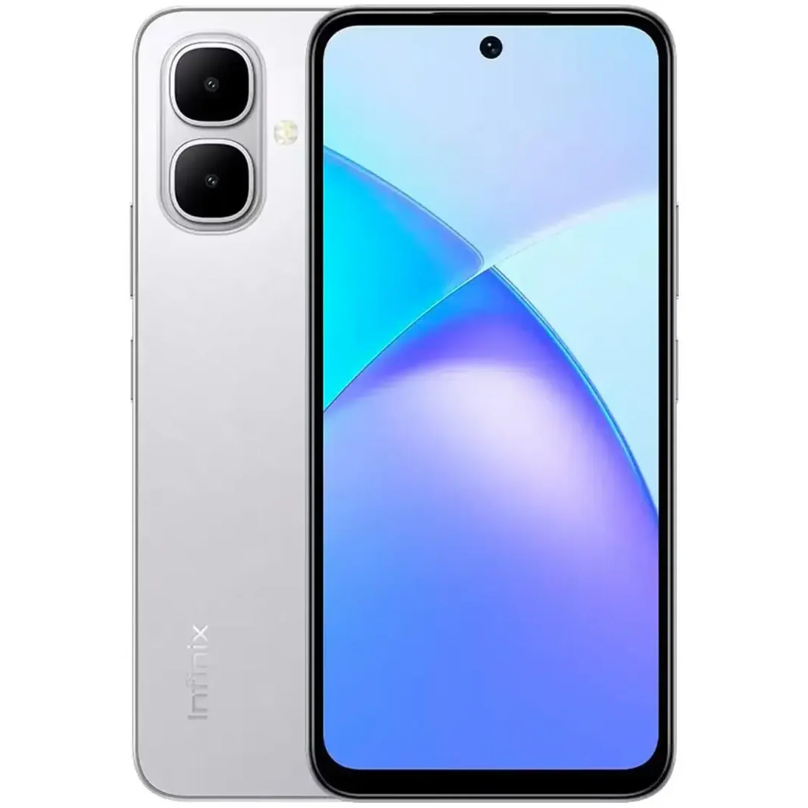 Смартфон Infinix Smart 10 4/128GB Titanium Silver UA