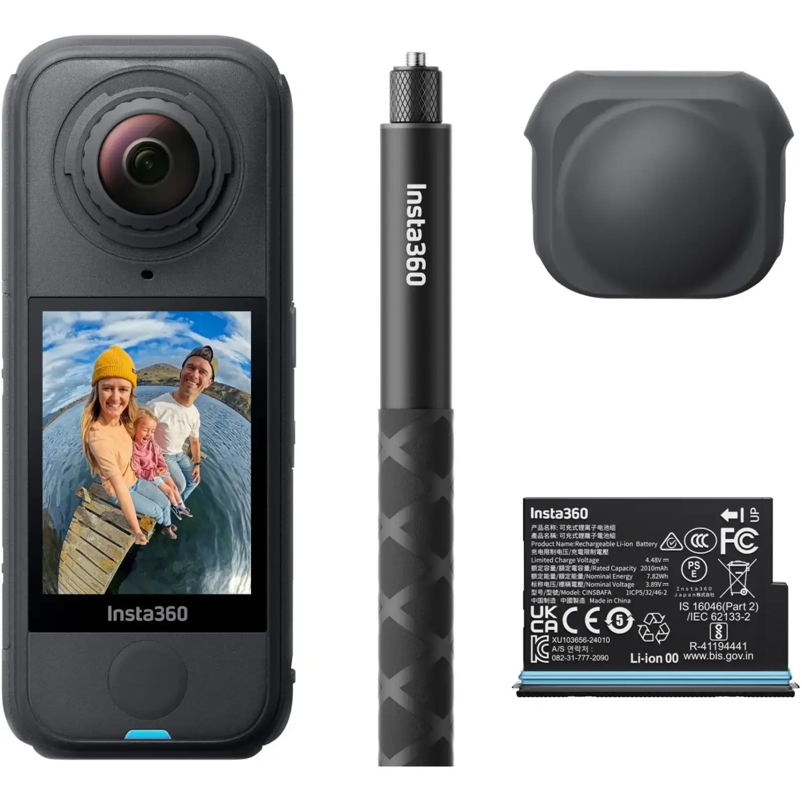 Екшн-камера Insta360 X4 Air Starter Bundle (CINSAAFA-SE03)