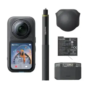 Екшн-камера Insta360 X6 Essentials Bundle Midnight Black (CINSABXA-X603)