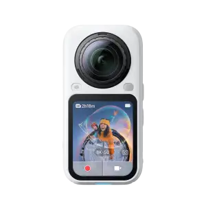 Колір: Білий - Екшн-камера Insta360 X6 Standard Bundle Arctic White (CINSABXA-X602)