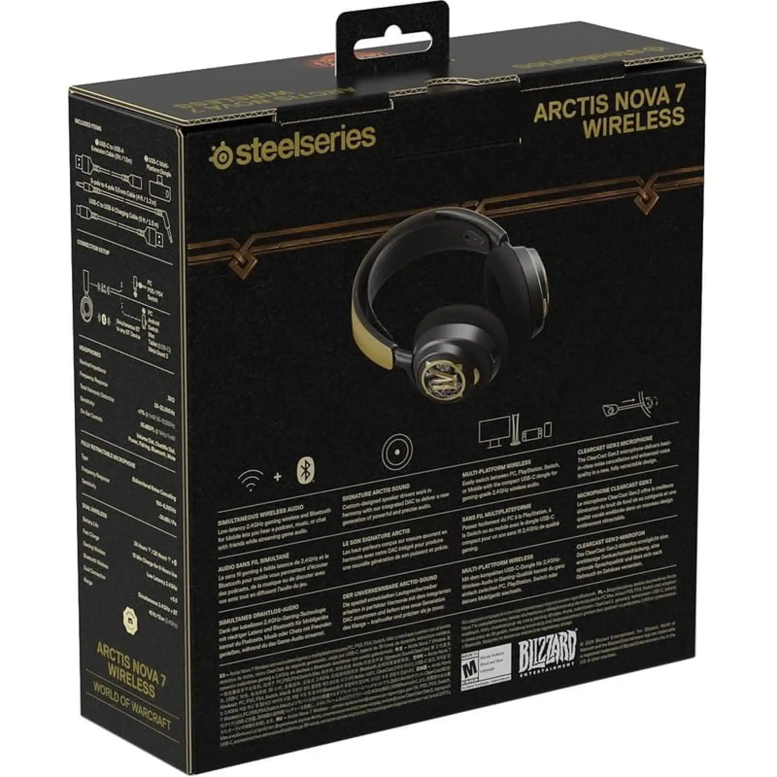 Наушники SSteelSeries Arctis Nova 7 World of Warcraft Edition (61558)