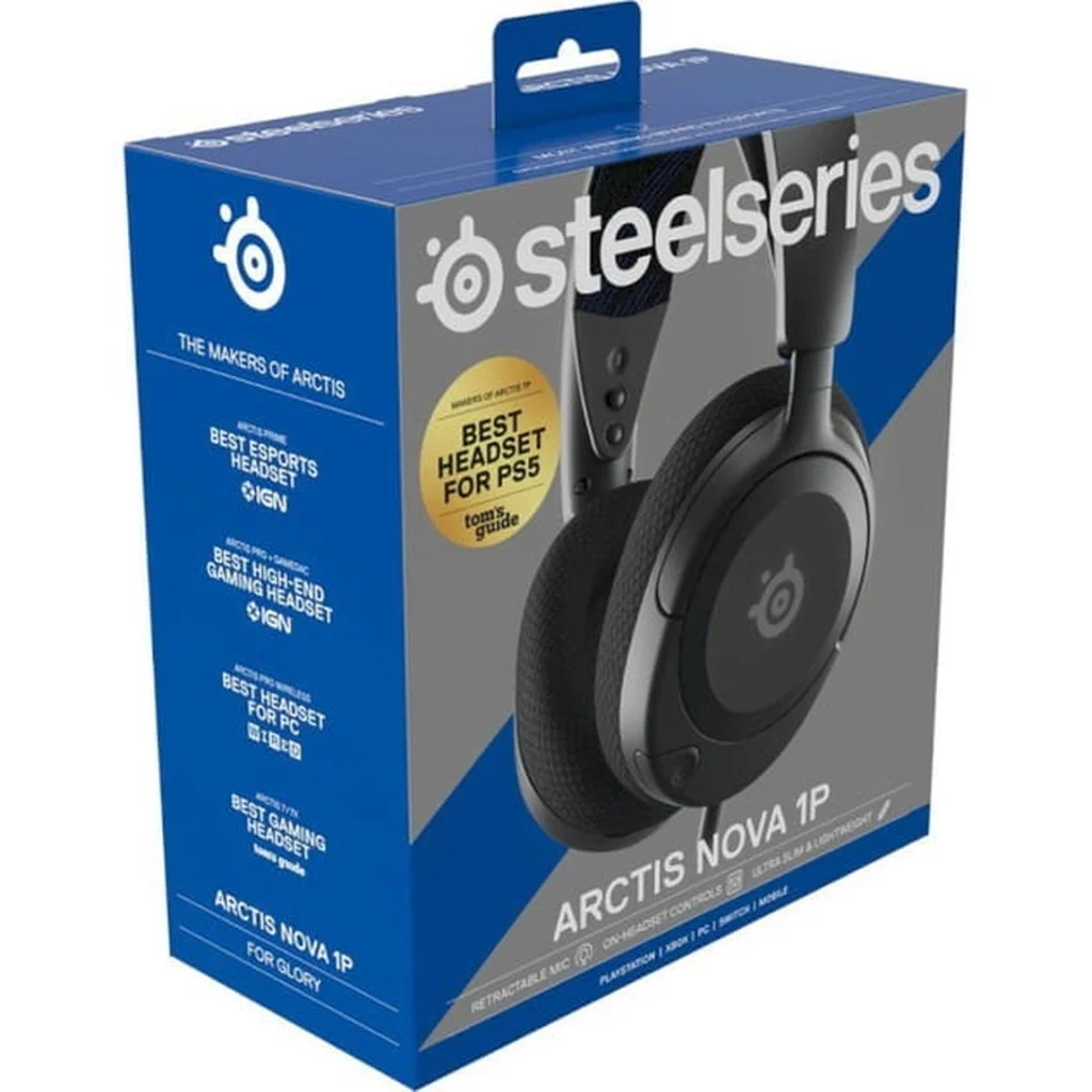 Навушники SteelSeries Arctis Nova 1P Black (61611)