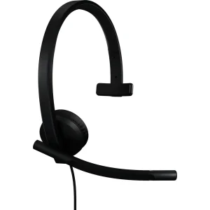 Гарнітура Logitech H570e Corded for Business Mono Teams Black USB-A (981-001426) UA