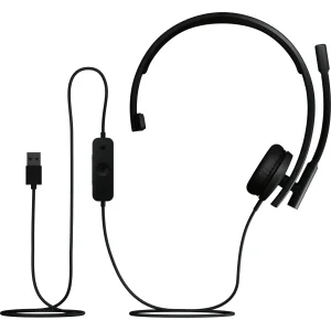 Гарнітура Logitech H570e Corded for Business Mono Teams Black USB-A (981-001426) UA