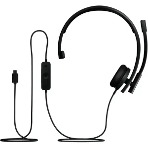 Гарнітура Logitech H570e Corded for Business Mono Teams Black USB-C (981-001427) UA