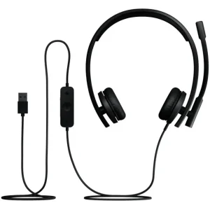 Гарнітура Logitech H570e Corded for Business Stereo Teams USB-А Black (981-001430) UA