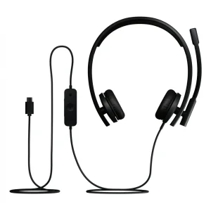 Гарнітура Logitech H570e Corded for Business Stereo Teams USB-C Black (981-001431) UA