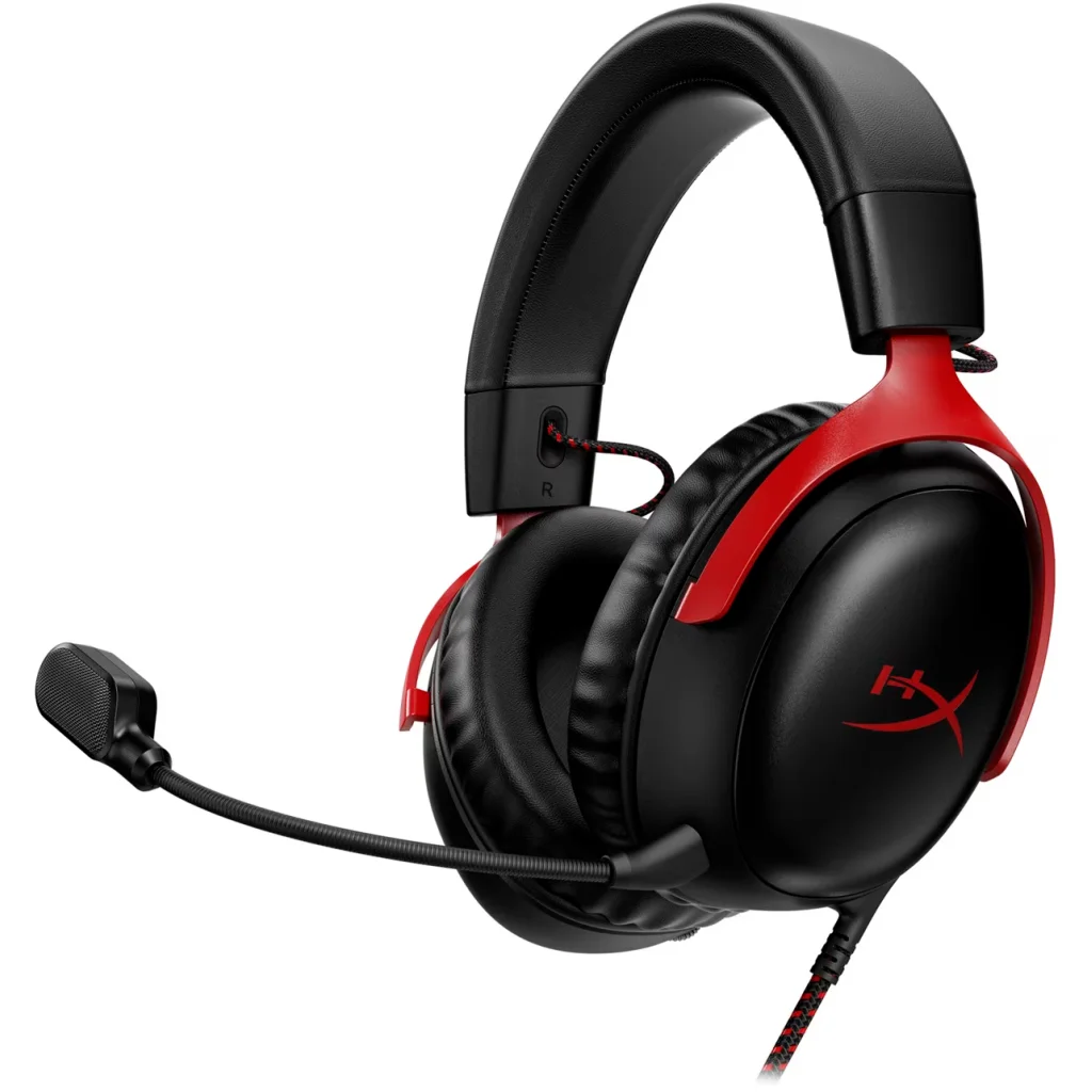 Наушники HyperX Cloud III Black/Red (727A9AA)