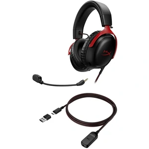 Наушники HyperX Cloud III Black/Red (727A9AA)