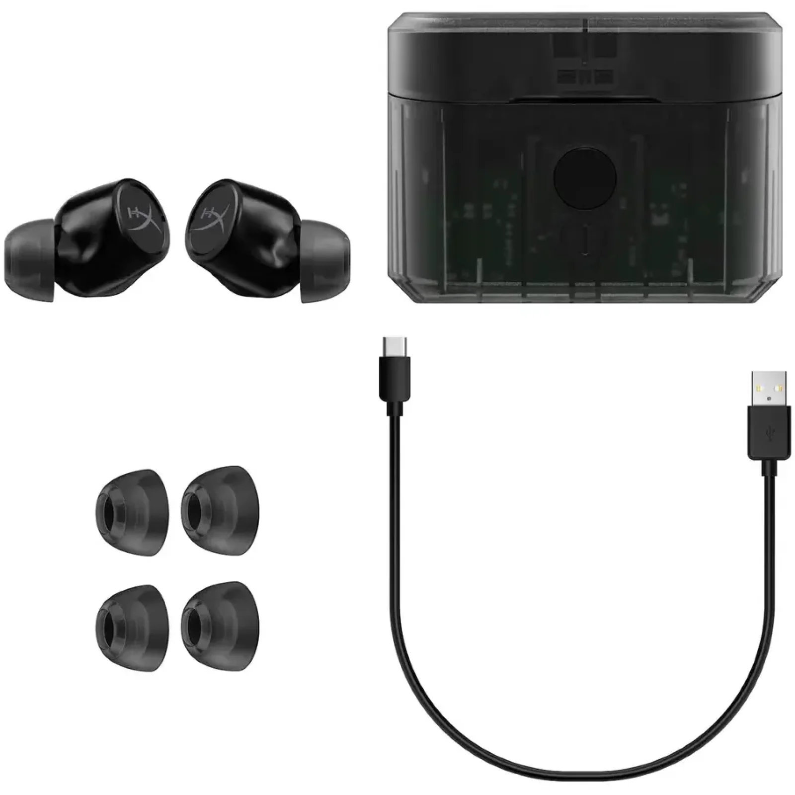 Навушники HyperX Cirro Buds Pro Black (727A5AA)