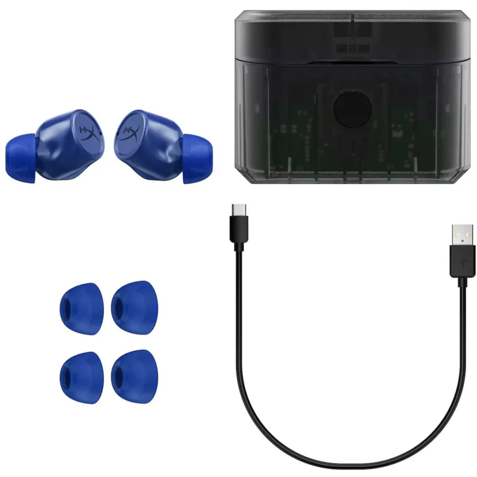 Навушники HyperX Cirro Buds Pro Blue (727A6AA)