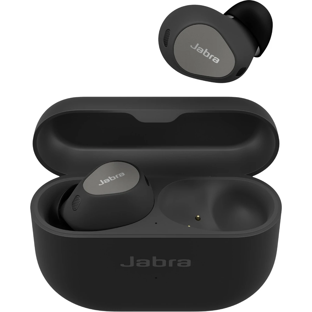 Навушники TWS Jabra Elite 10 Titanium Black (100-99280900-99, 100-99280700-98)