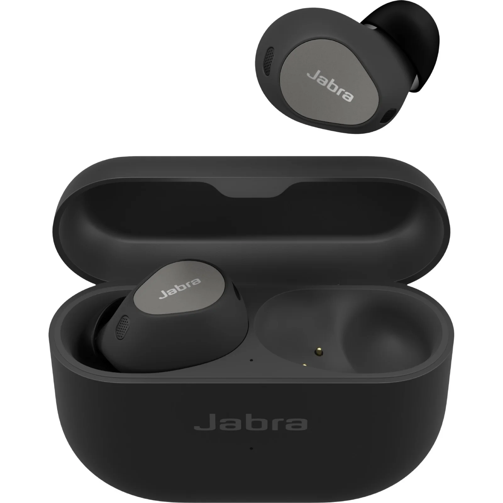 Навушники TWS Jabra Elite 10 Titanium Black (100-99280900-99, 100-99280700-98)