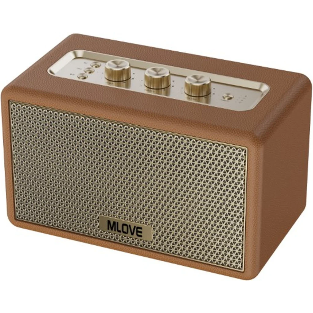 Портативна колонка MLOVE A200 Elegant Retro Brown UA