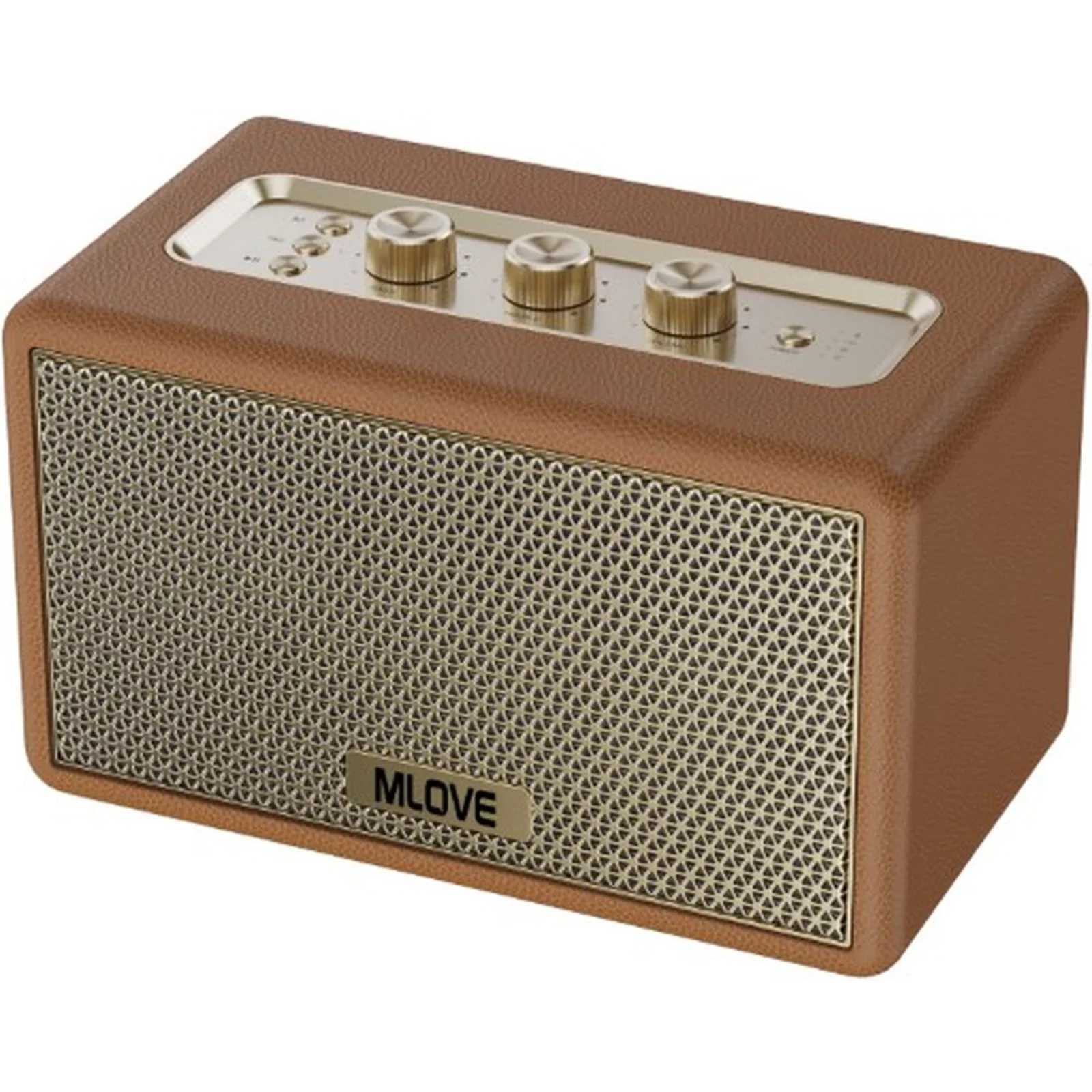 Портативная колонка MLOVE A200 Elegant Retro Brown UA