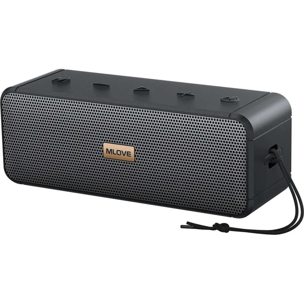 Портативная колонка MLOVE S203 IPX7 Waterproof Black UA