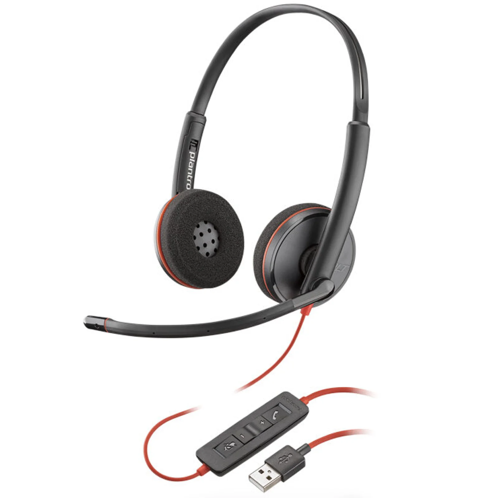 Навушники Plantronics Blackwire C3220 USB-A (209745-101)