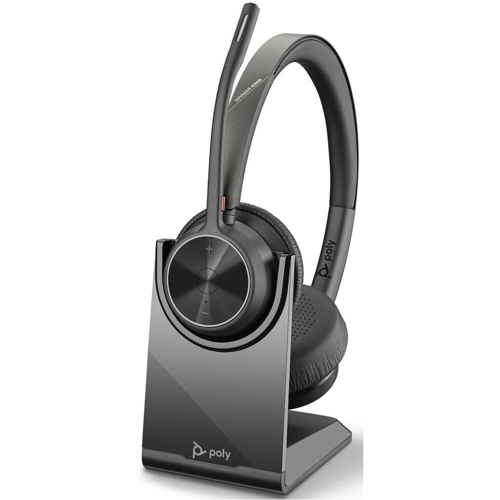 Навушники Plantronics Poly Voyager 4320 UC Charge Stand (218476-01)