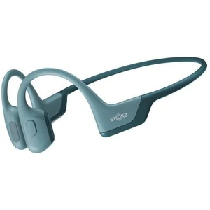 Цвет: Голубой - Наушники Shokz OpenRun Pro Blue