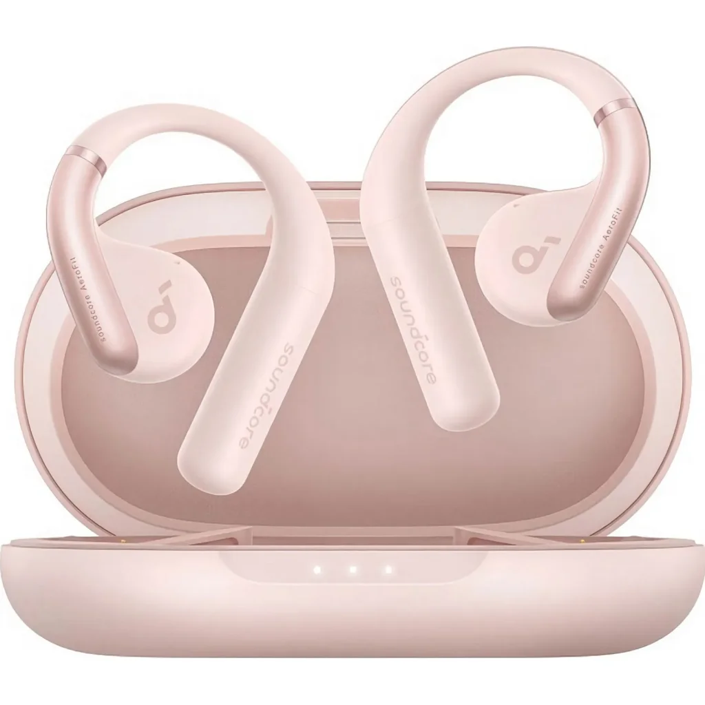 Навушники ANKER SoundCore AeroFit Soft Pink (A3872G51)