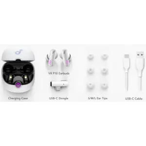 Навушники Anker Soundcore Wireless Vr P10 White For Meta Quest 3 White (A3850G21)