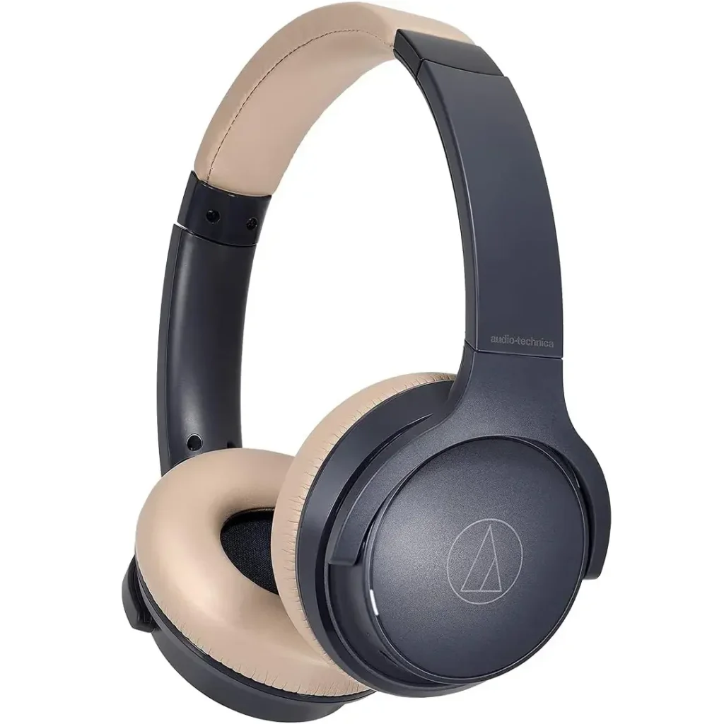 Навушники Audio-Technica ATH-S220BT Navy/Beige (ATH-S220BTNBG)