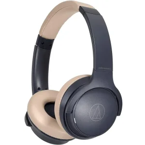 Навушники Audio-Technica ATH-S220BT Navy/Beige (ATH-S220BTNBG)