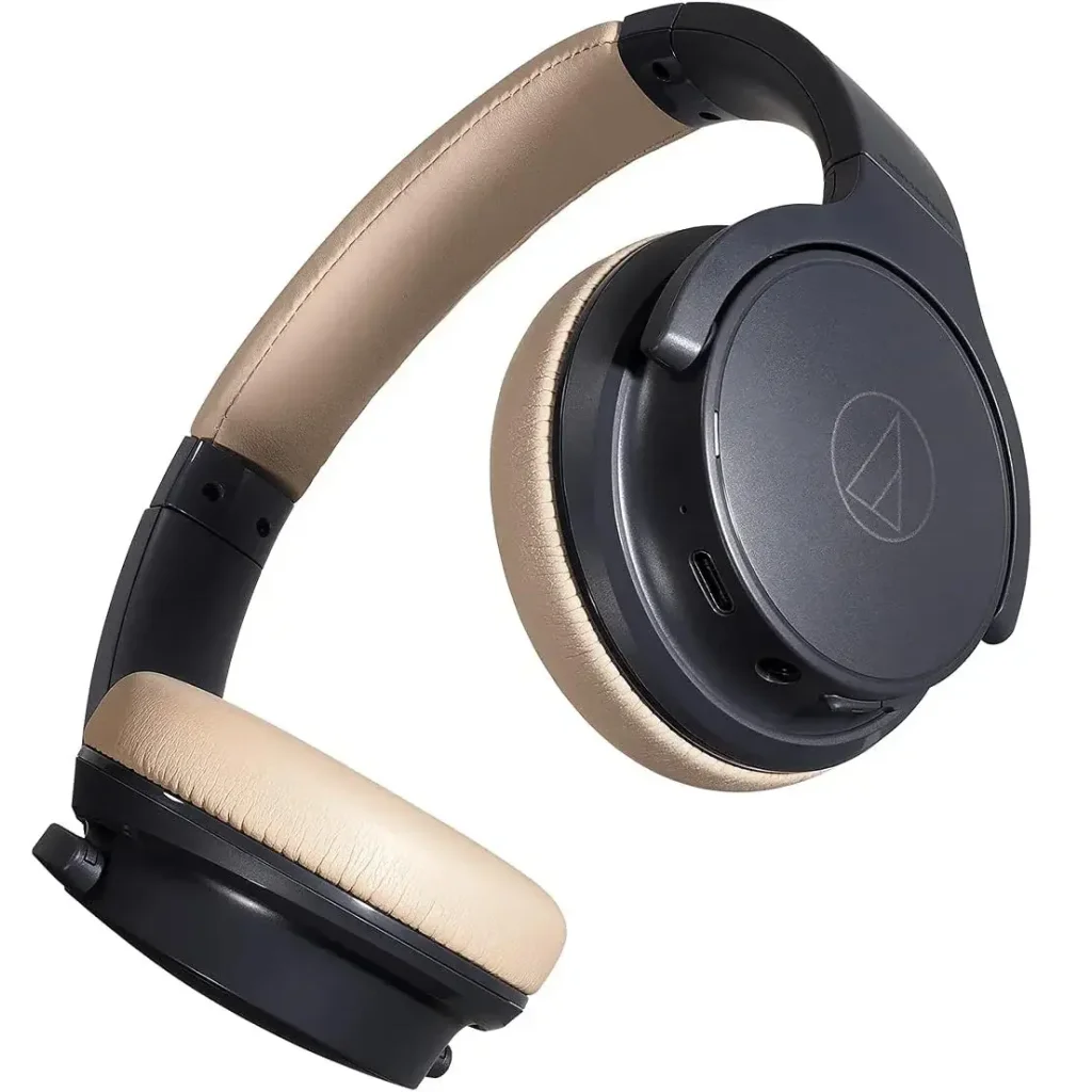 Навушники Audio-Technica ATH-S220BT Navy/Beige (ATH-S220BTNBG)
