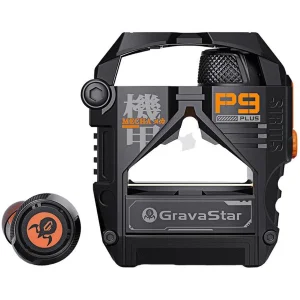 Навушники TWS Gravastar Sirius Plus, BT 5.3, чорний (GSP9PLUS_BLK) UA