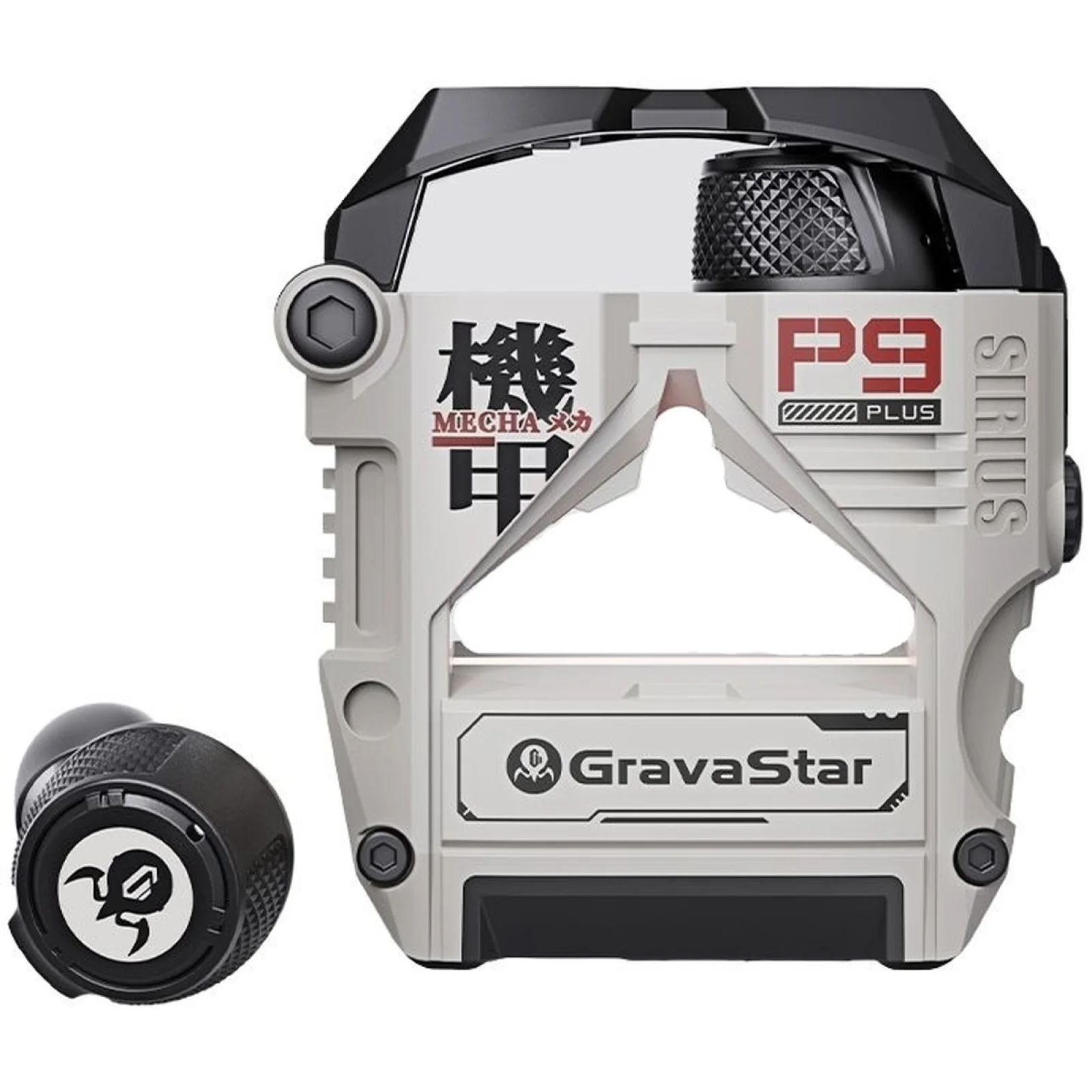 Навушники TWS Gravastar Sirius Plus, BT 5.3, білий (GSP9PLUS_WHT) UA