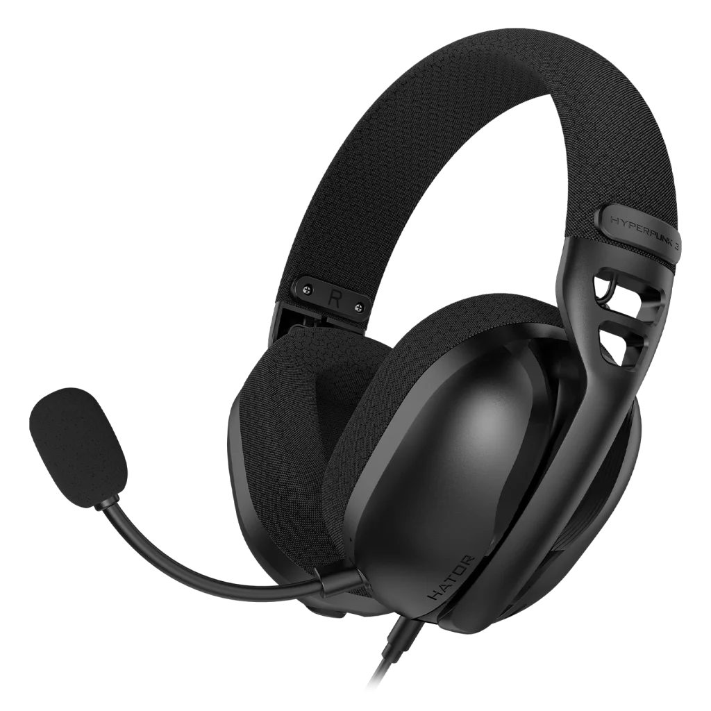 Гарнiтура Hator Hyperpunk 3 Black (ESH01) UA