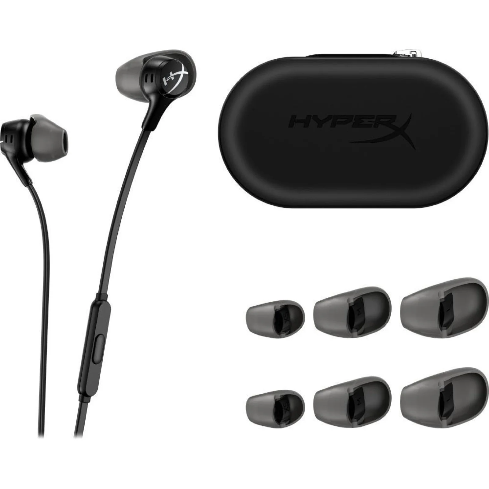 Гарнітура HyperX Cloud Earbuds II Black (70N24AA)