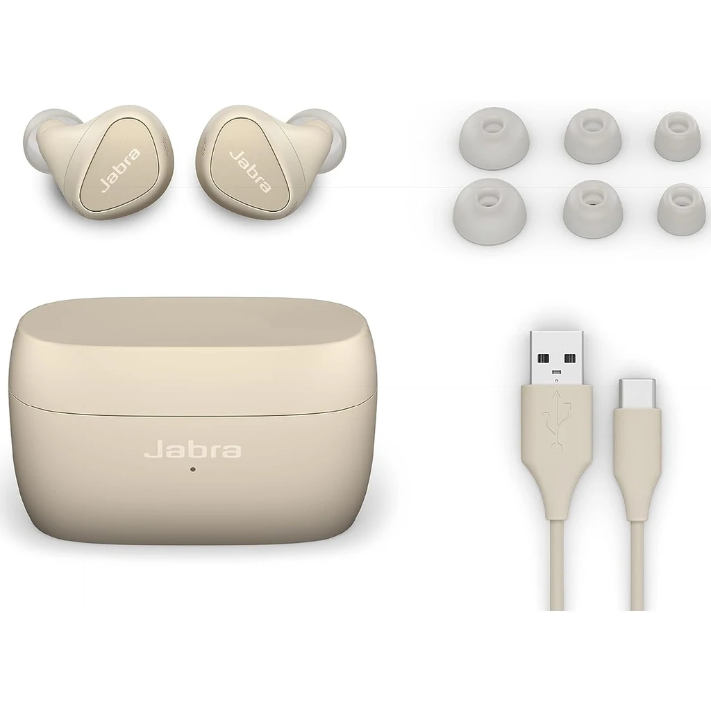 Навушники TWS Jabra Elite 5 Gold Beige (100-99181001-60)