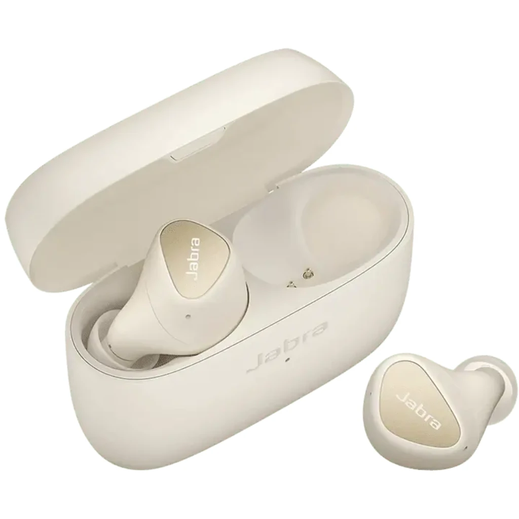 Навушники TWS Jabra Elite 4 Light Beige (100-99183002-99)