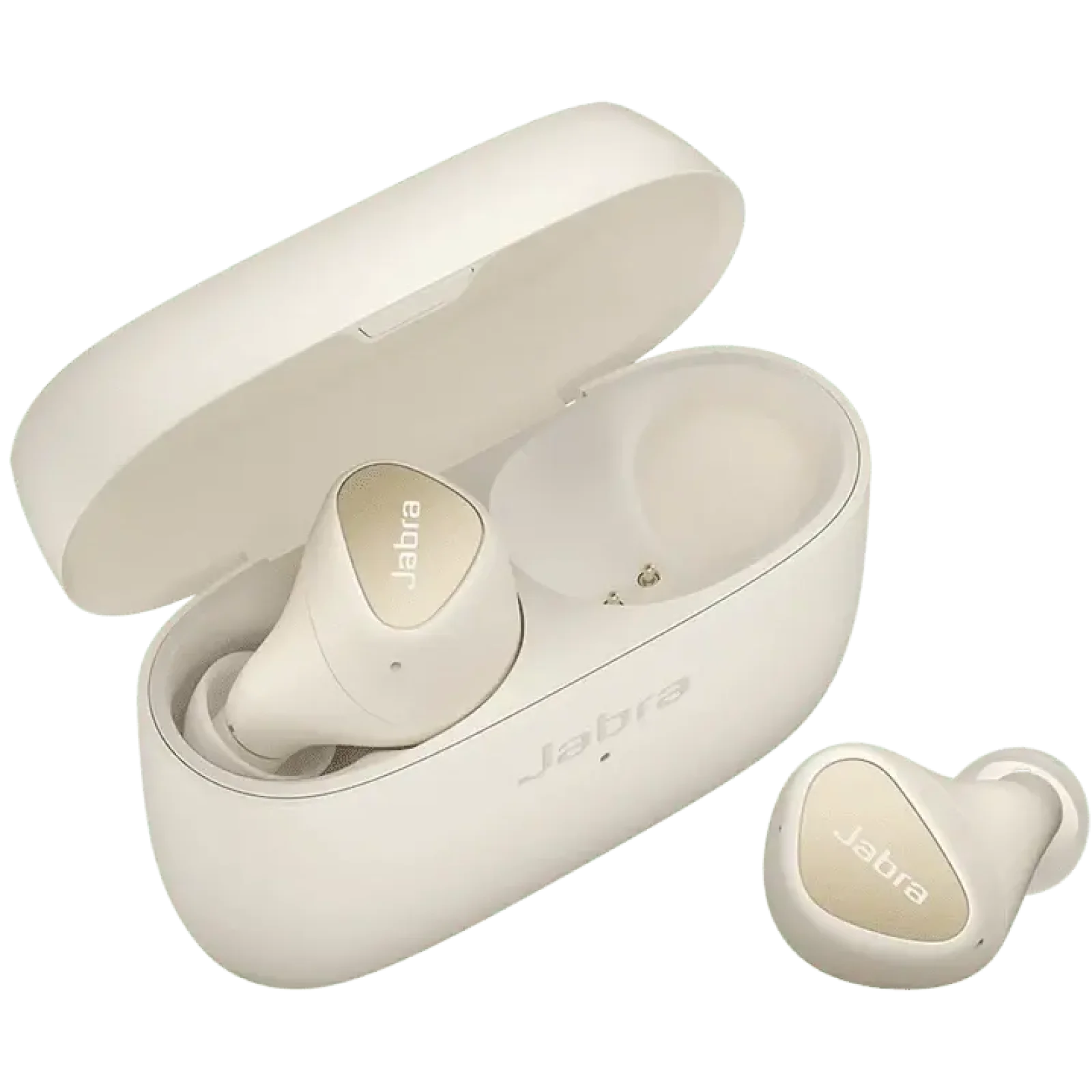Наушники TWS Jabra Elite 4 Light Beige (100-99183002-99)