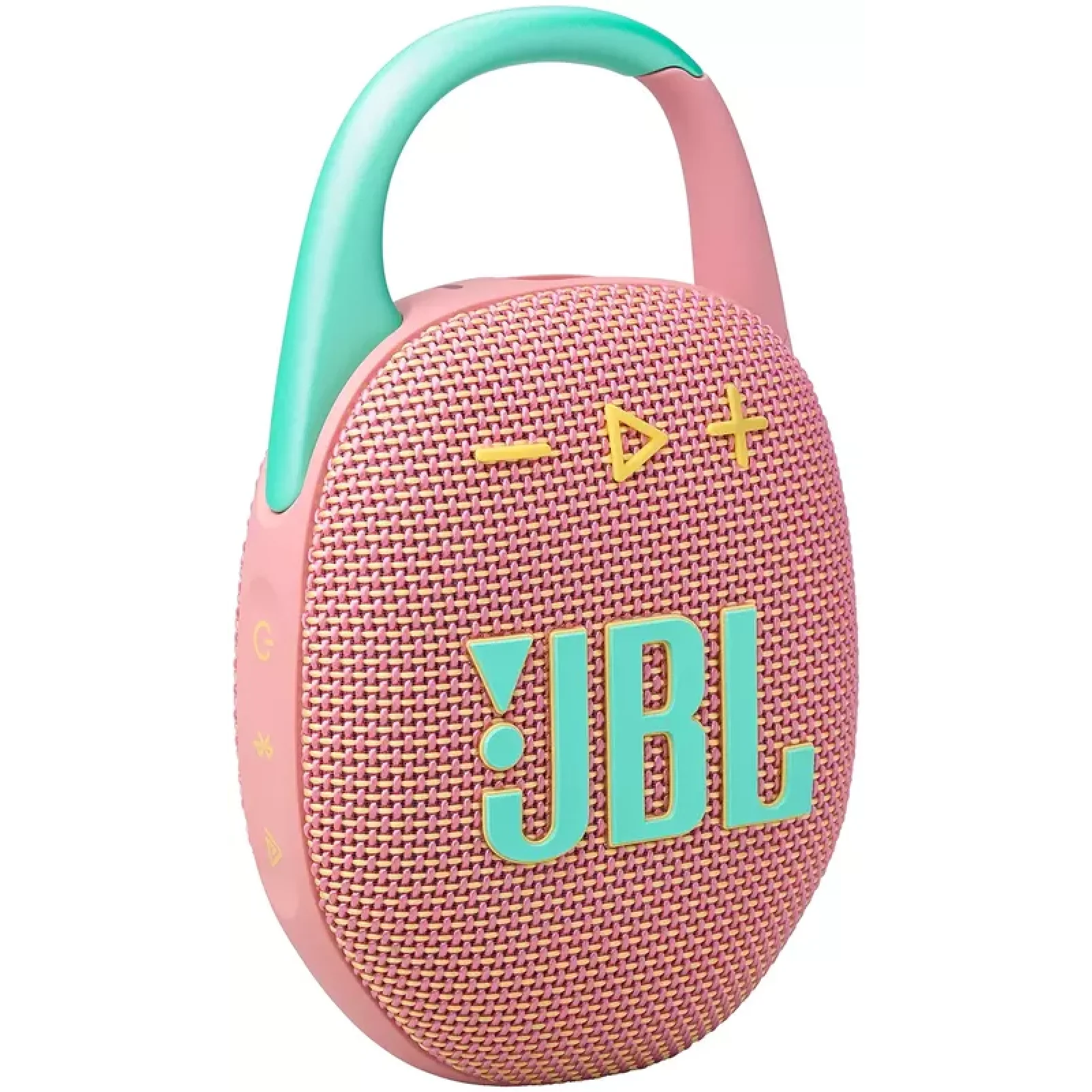 Портативна колонка JBL Clip 5 Pink (JBLCLIP5PINK) UA