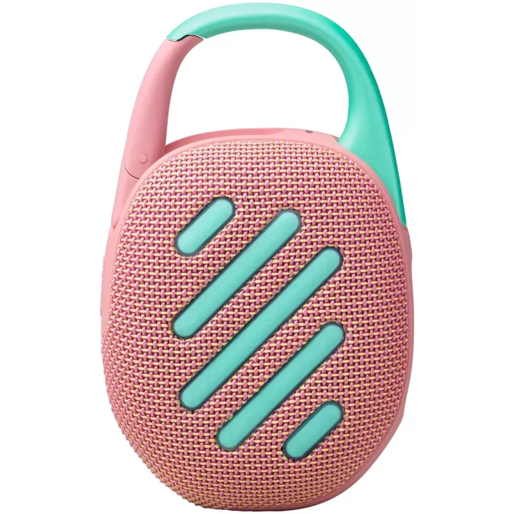 Портативная колонка JBL Clip 5 Pink (JBLCLIP5PINK)