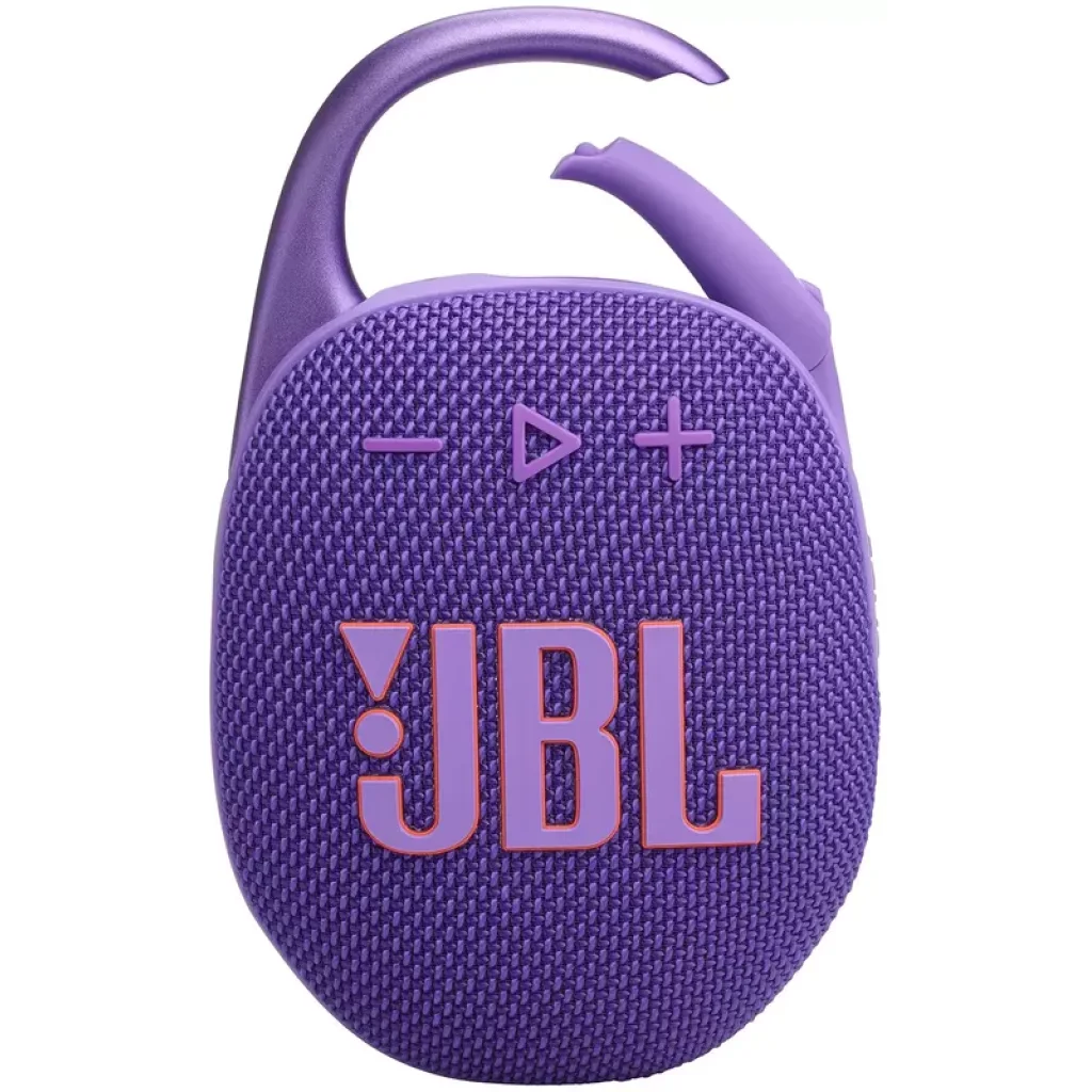 Портативная колонка JBL Clip 5 Purple (JBLCLIP5PUR)