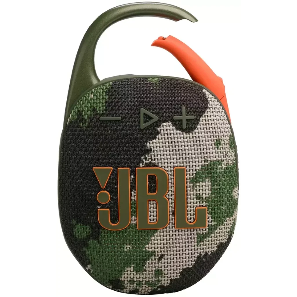 Портативная колонка JBL Clip 5 Squad (JBLCLIP5SQUAD)