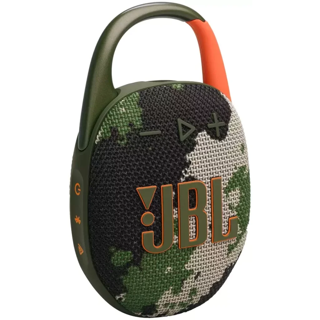 Портативная колонка JBL Clip 5 Squad (JBLCLIP5SQUAD)