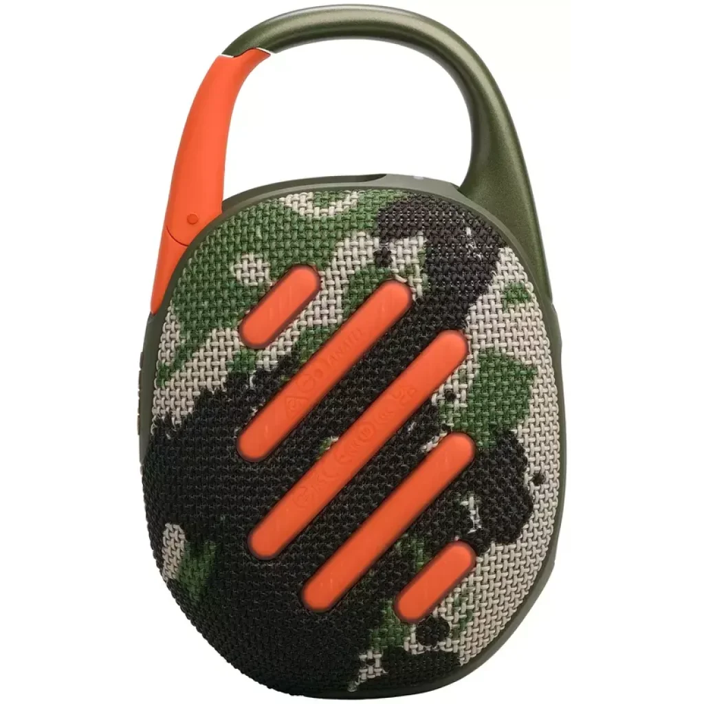 Портативная колонка JBL Clip 5 Squad (JBLCLIP5SQUAD)