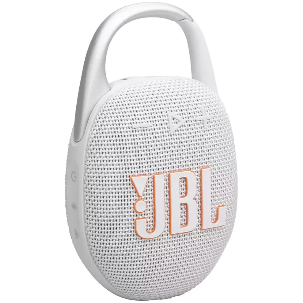 Портативная колонка JBL Clip 5 White (JBLCLIP5WHT)