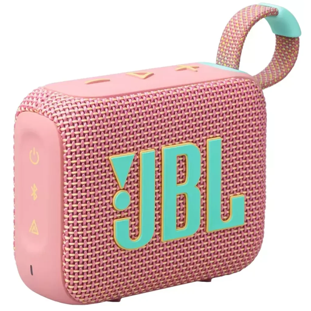 Портативна колонка JBL GO 4 Pink (JBLGO4PINK) UA